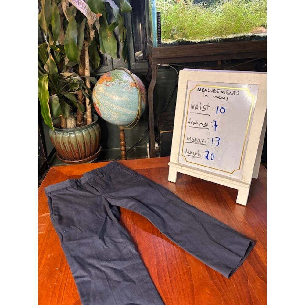 Crewcuts J.Crew Boys Ludlow Blazer & Pants Suit Set Navy Blue Formal Size 3 - Picture 11 of 11